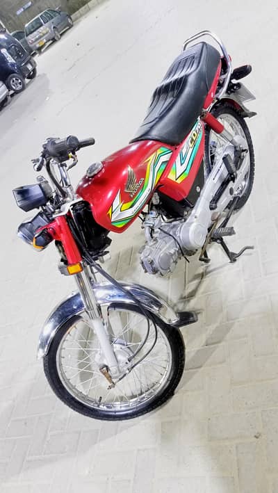 Honda CD70 2023 model Karachi num 1st owner Genuine condition