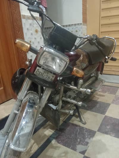 Honda cd 70 2023 for sale isb registration cdl 784