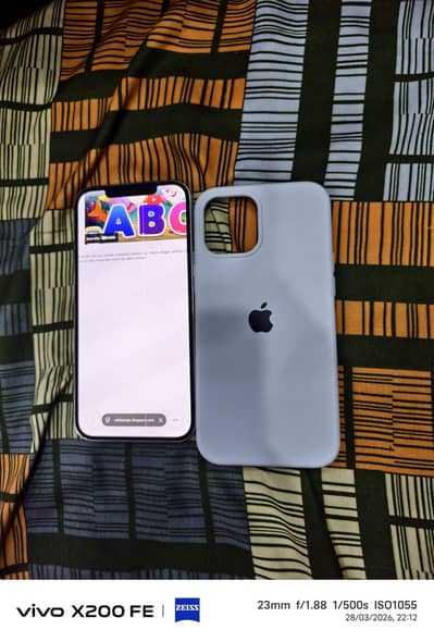 12 Pro Max 256Gb Non PTa Hai 2 Month Sim Time Available