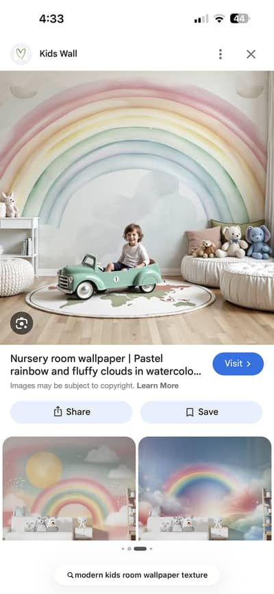 Bed with dressing table