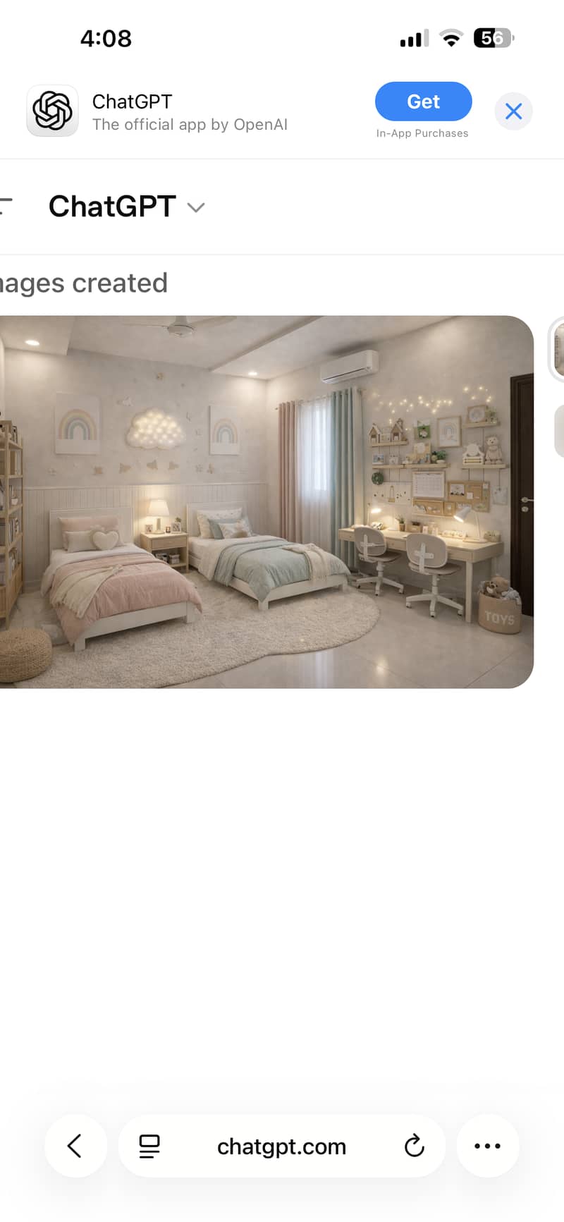 Bed with dressing table 3