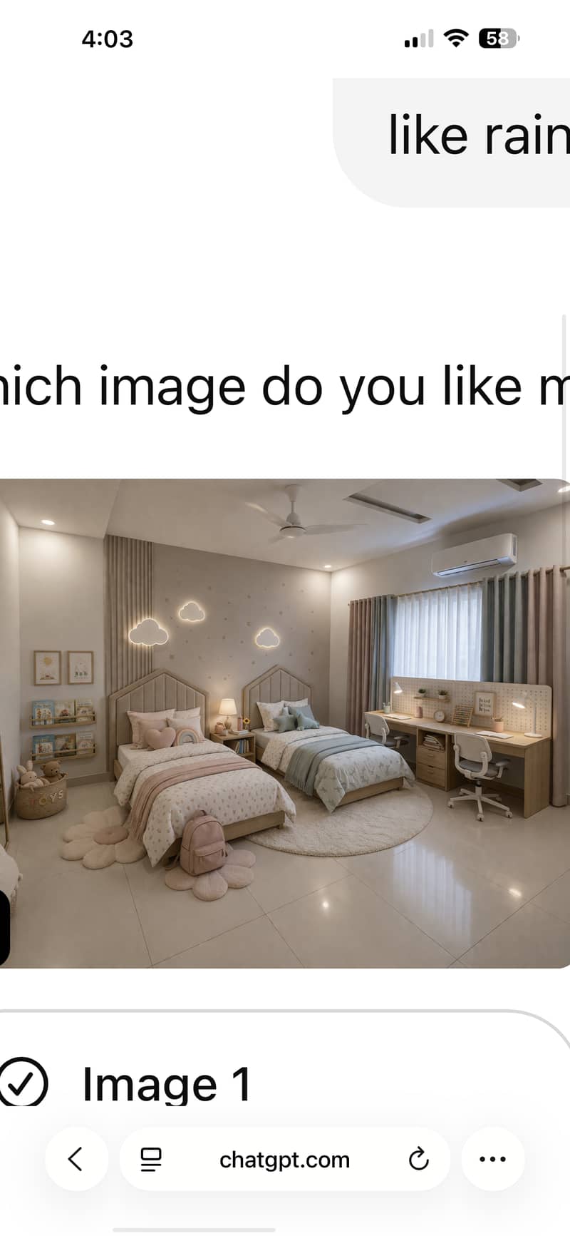 Bed with dressing table 5