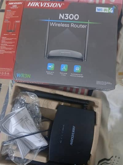 HIKVISION N300 Wireless new router with 15M FIBRE