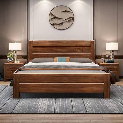 New pure woden shisham double beds