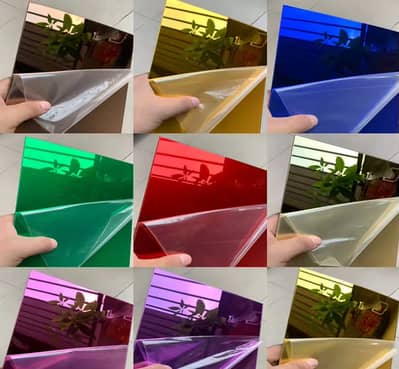 Mirror Acrylic sheet 1mm 8 Colors