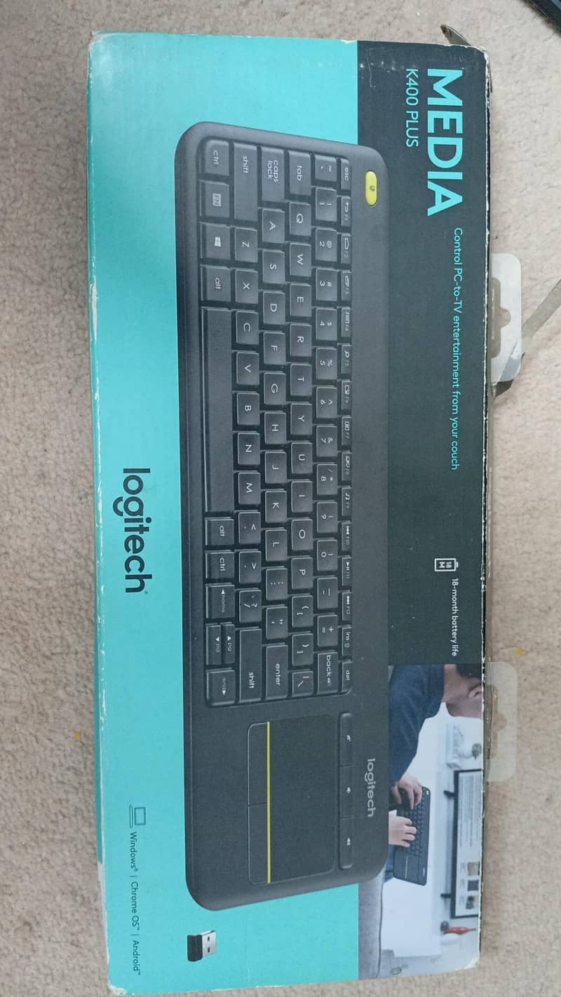 Wireless Keyboard Mouse Logitech 1
