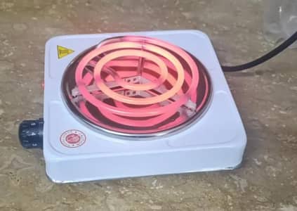 Hot plate portable table top appliance
