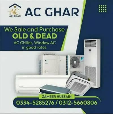 Hum old ac but karty hain market say achi Price may jazkallah