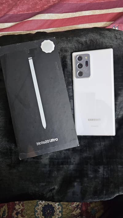 Samsung Galaxy Note 20 Ultra Official  PTA with box