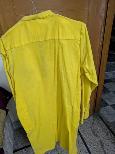 yellow kurta
