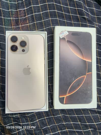 I phone 16 pro max 256 Gb