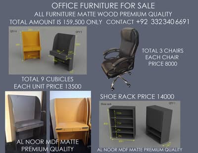 OFFICE FURNITURE for Sale