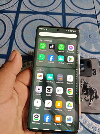 infinix Zero 30 8+8 GB Ram 256 GB Memory WhatsApp number 03069833131/