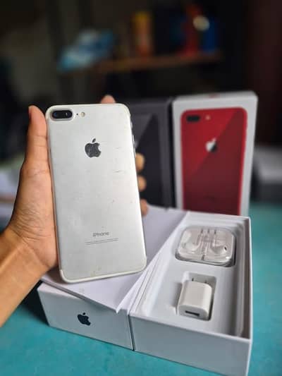 iphone 7 plus 128 GB  no open no repair PTA approved all ok