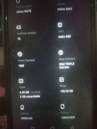 infinix note 11     6    128   gb