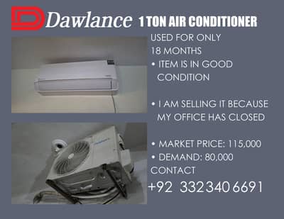 Dawlance  1 TON air conditioner