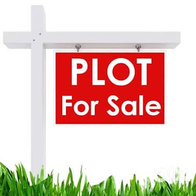 corner 5 Marla plot for sale block B  Muslim nagar