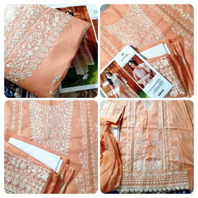 Beautiful luxury unstitched dress