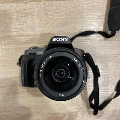 Sony Alpha A380 DSLR Camera