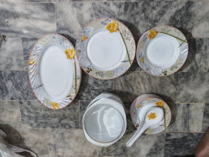 Marble Dinner Set 2