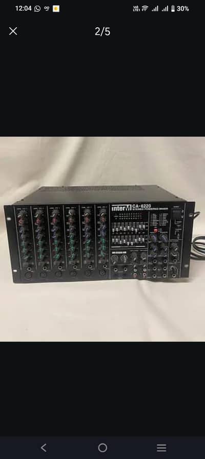 InterM CA-8220 STEREO POWERED MIXER