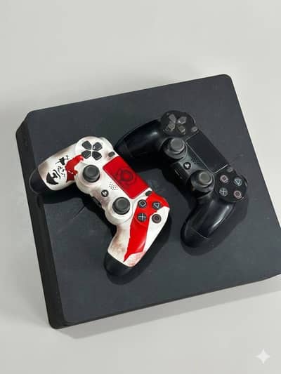 PS4 for sale at a good price with 3 Discs