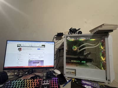 Gaming pc with RTX 3080 ryzen 7700 32 gb ram