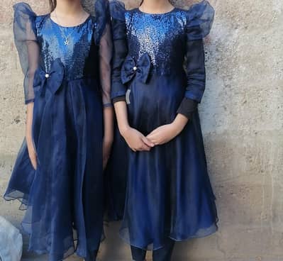 organza umbrella frock