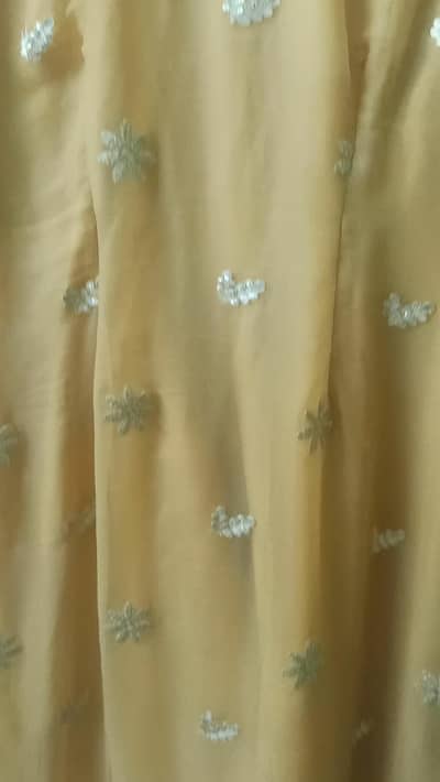 3 piece fancy chiffon suit