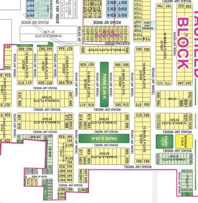 10 Marla Plot For Sale Tauheed Block Bahria Town Lahore