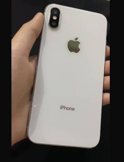 iPhone XS battery health 100% non PTA silver/white colour