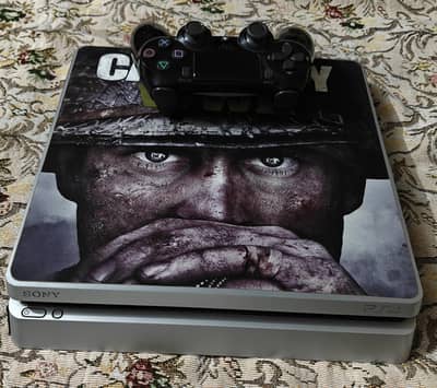 Play Station 4 Silver Slim Adition