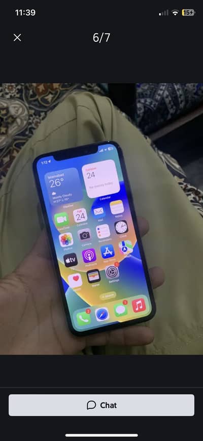 iPhone x 256gb PTA Approved condition 10/10