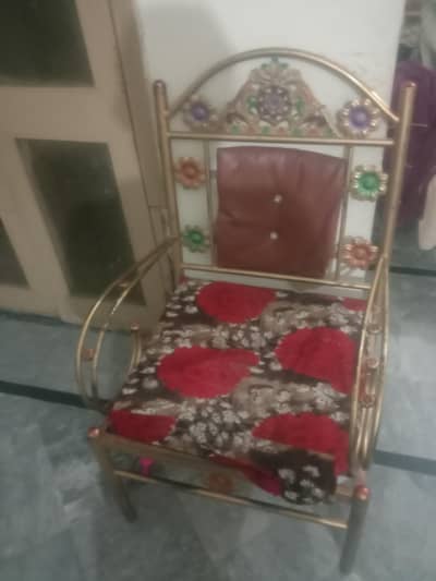 Iron sofa set 4 seater