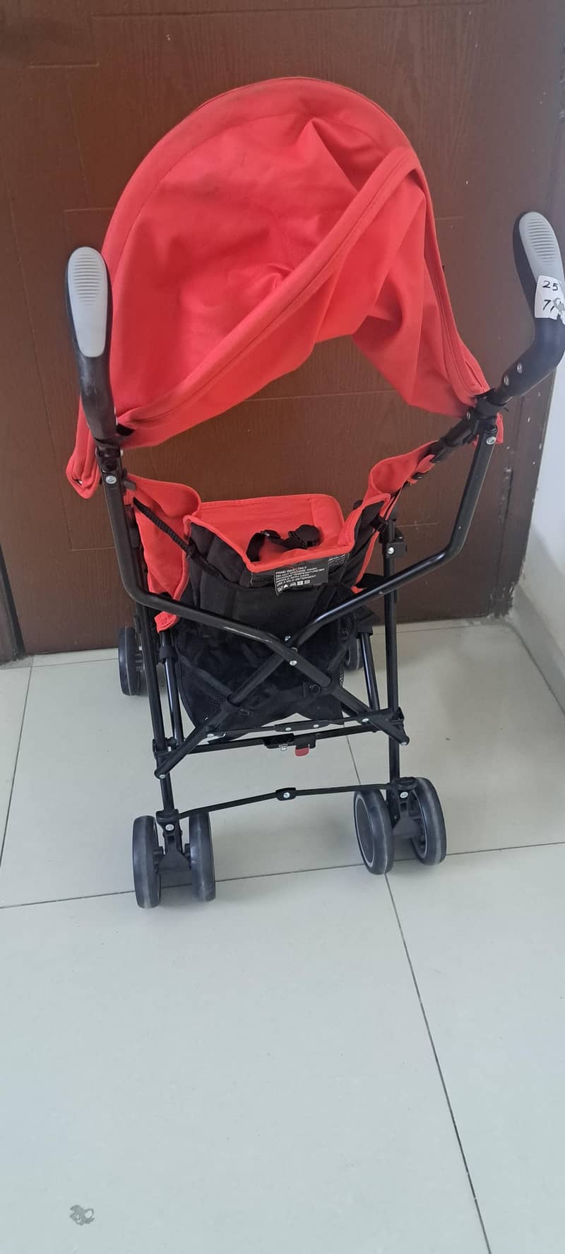 Red stroller 3