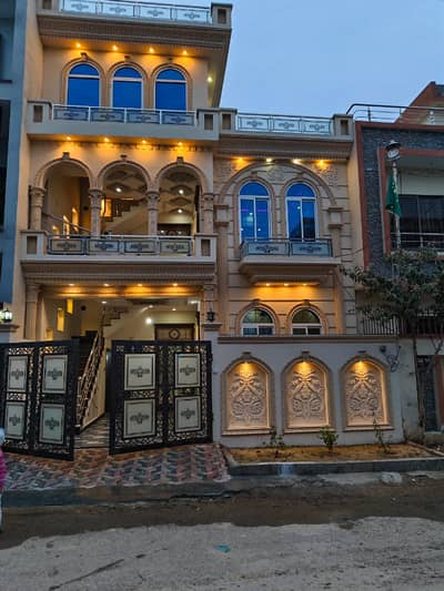 5 Marla Double Storey Spanish House For Sale In M Block New City Phase 2 Wah Cantt