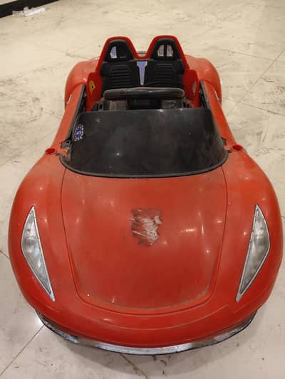 Kids Toy Car with Gear Shift – Battery Operated