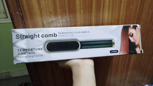 hair straightener comb