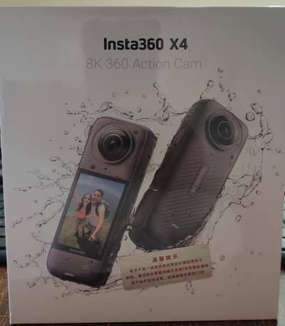 Insta 360 x4 (New) (Pin Pack)