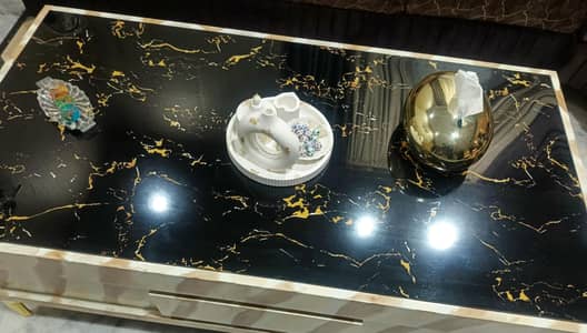 new centre table marble top