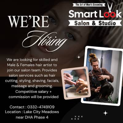 Experienced Hair Stylist / Barber / Beautician (Male/Female)
