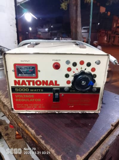 5000W Heavy Duty Voltage Regulator Stabilizer | Excellent Condition