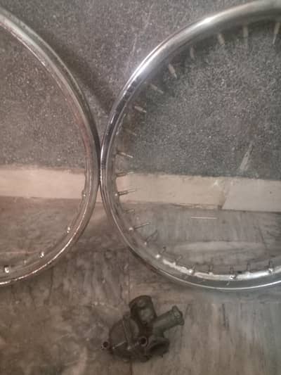 Honda 125 front back Kara carbetor