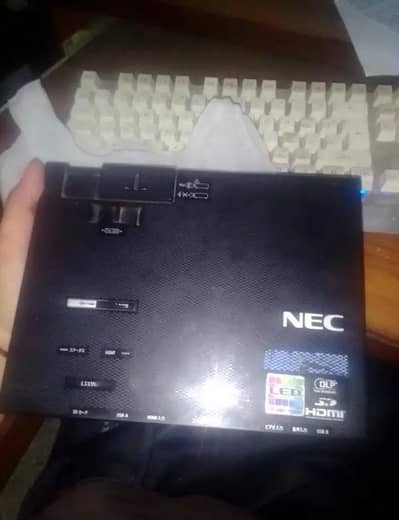 NEC Projector and Projector screen for sale