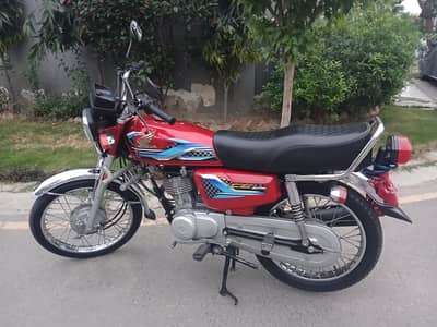 Honda CG125 (2024 Model) – Mint Condition