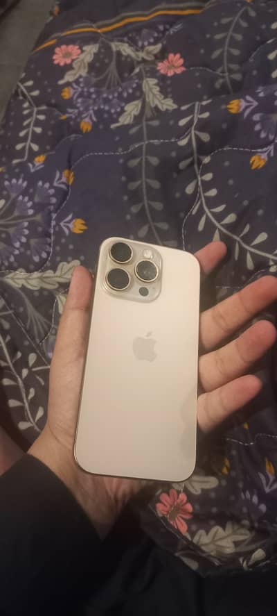 Iphone 16 Pro Official PTA Approved 128gb Desert