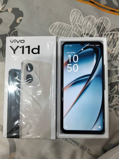 Vivo y11d - 6/128 - 10/10 Condition - 44W Fast Charger & Box