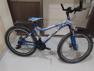 Chicago geared mountain bicycle, 10 gears, almost new,best condition