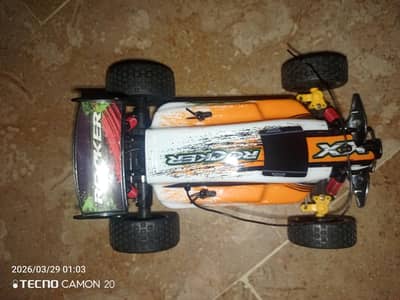 RC Toy car  Original Rocker company  /organe color with white strips