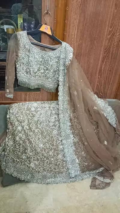 walima or barat dresses available in new condition